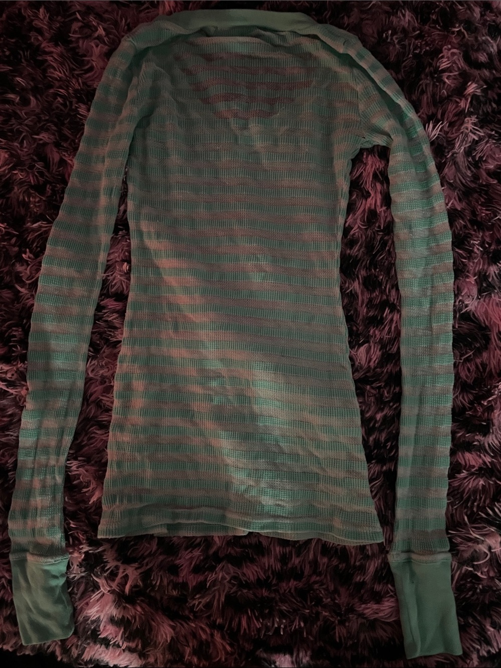see through stripped long sleeves - Picture 2 of 2